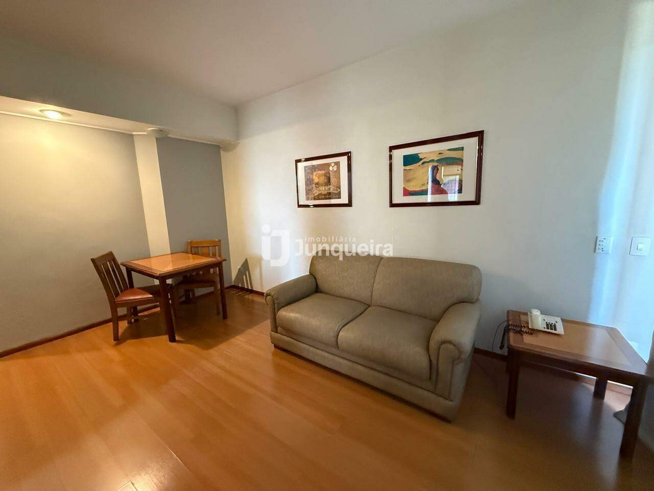 Apartamento à venda no New Life Apart Hotel, 1 quarto, 1 vaga, no bairro Centro em Piracicaba - SP