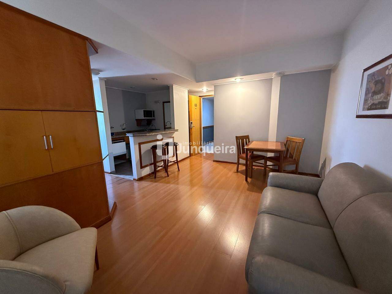 Apartamento à venda no New Life Apart Hotel, 1 quarto, 1 vaga, no bairro Centro em Piracicaba - SP