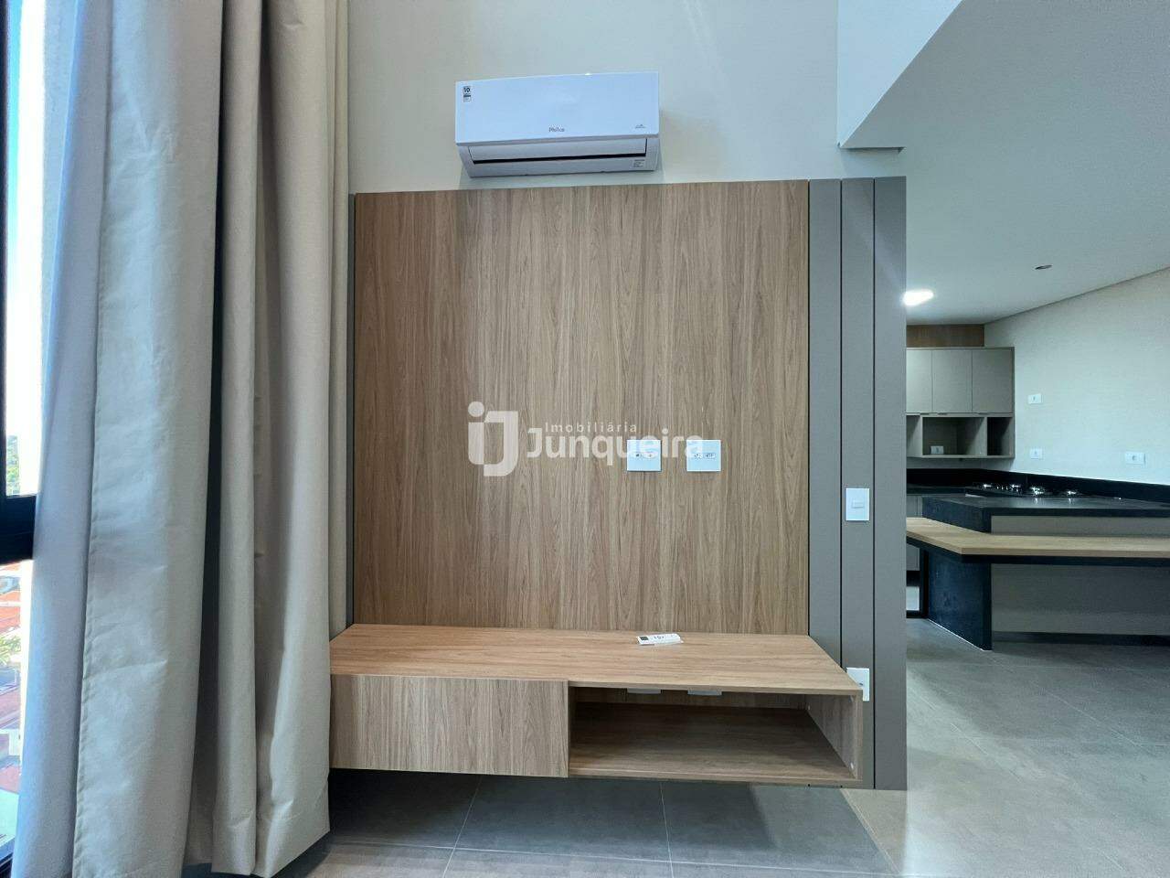 Apartamento para alugar no Jacarandá Studio, 1 quarto, 1 vaga, no bairro São Dimas em Piracicaba - SP
