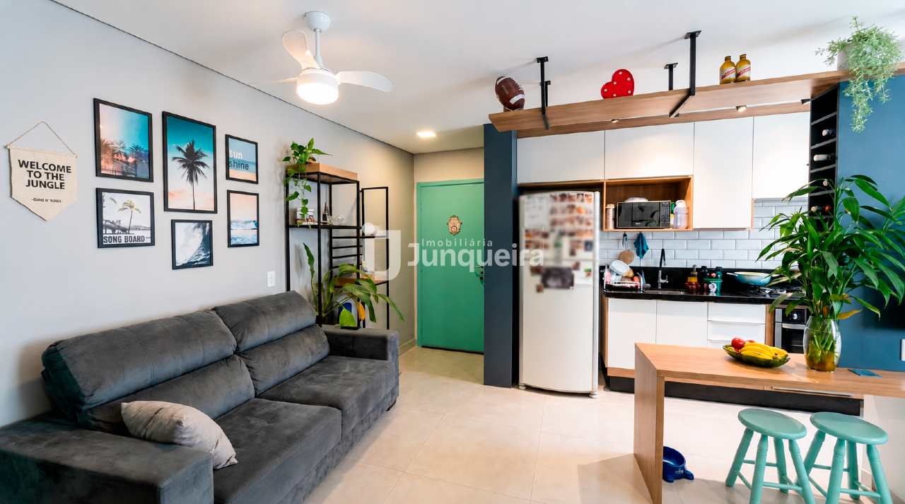 Apartamento à venda no Residencial Por do Sol, 2 quartos, 1 vaga, no bairro Morumbi em Piracicaba - SP