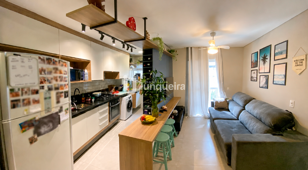 Apartamento à venda no Residencial Por do Sol, 2 quartos, 1 vaga, no bairro Morumbi em Piracicaba - SP