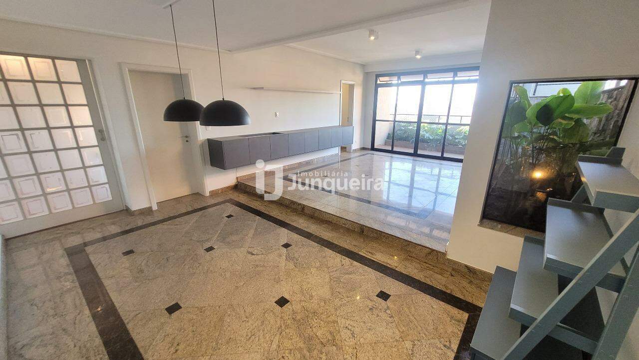 Apartamento para alugar no Edifício Tanger, 5 quartos, sendo 2 suítes, 3 vagas, no bairro Cidade Alta em Piracicaba - SP