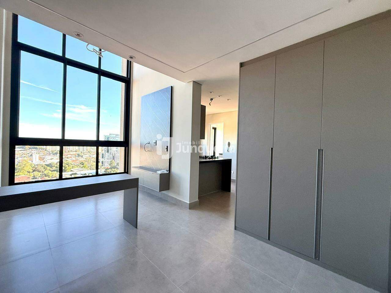 Apartamento para alugar no Jacarandá Studio, 1 quarto, sendo 1 suíte, 1 vaga, no bairro São Dimas em Piracicaba - SP