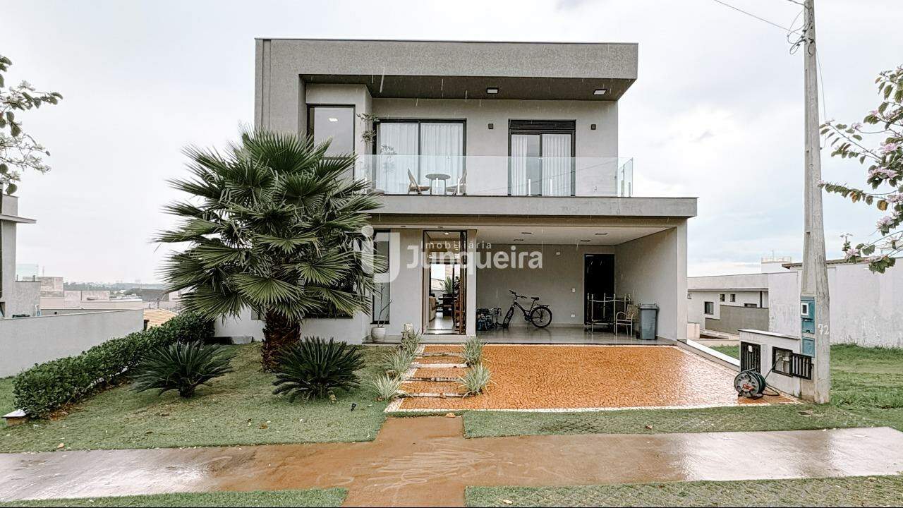 Casa em Condomínio à venda no Villa D'Aquila, 3 quartos, sendo 3 suítes, 4 vagas, no bairro Residencial Villa D'Itália em Piracicaba - SP