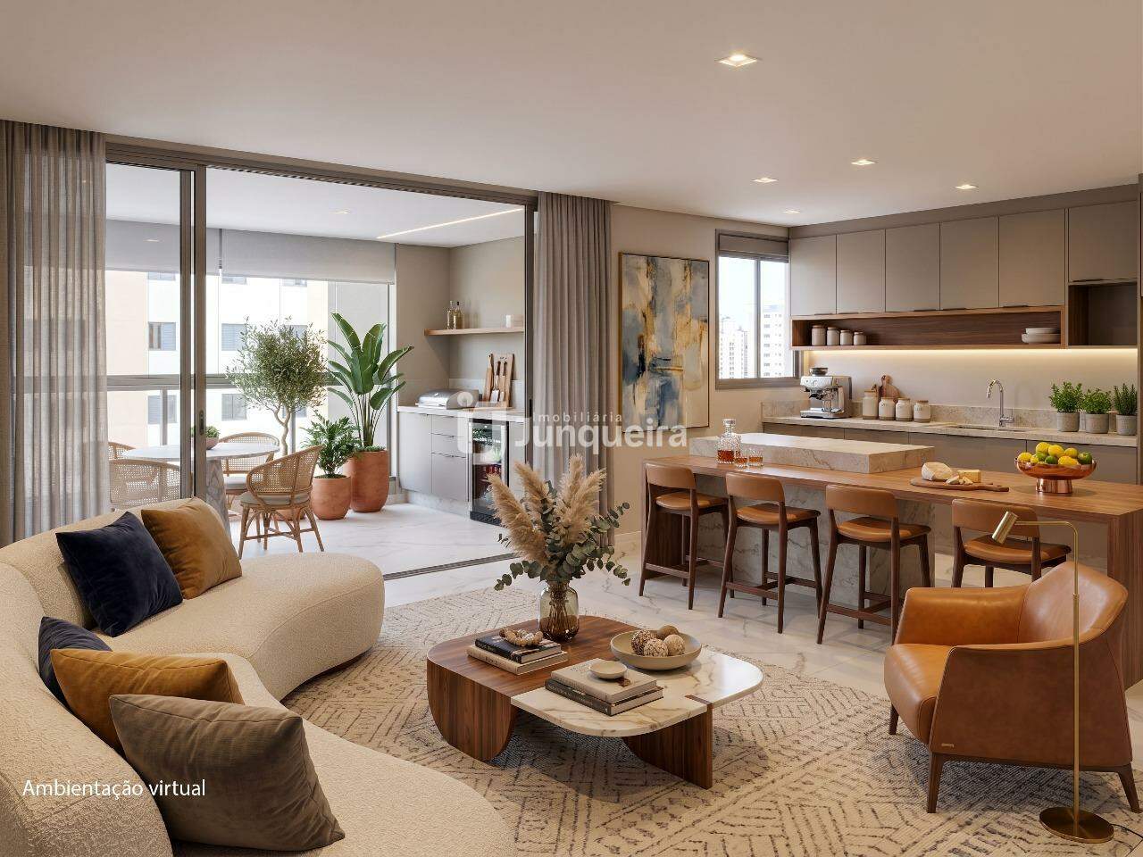 Apartamento para alugar no The Gardens Residencial, 3 quartos, sendo 3 suítes, 3 vagas, no bairro Jardim Elite em Piracicaba - SP