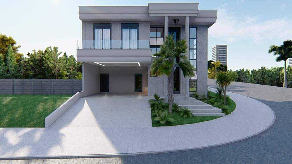 Casa no Residencial Central Parque, em Salto disponível para à venda | Grupo Kaion: Fotos ilustrativas do projeto em 3D