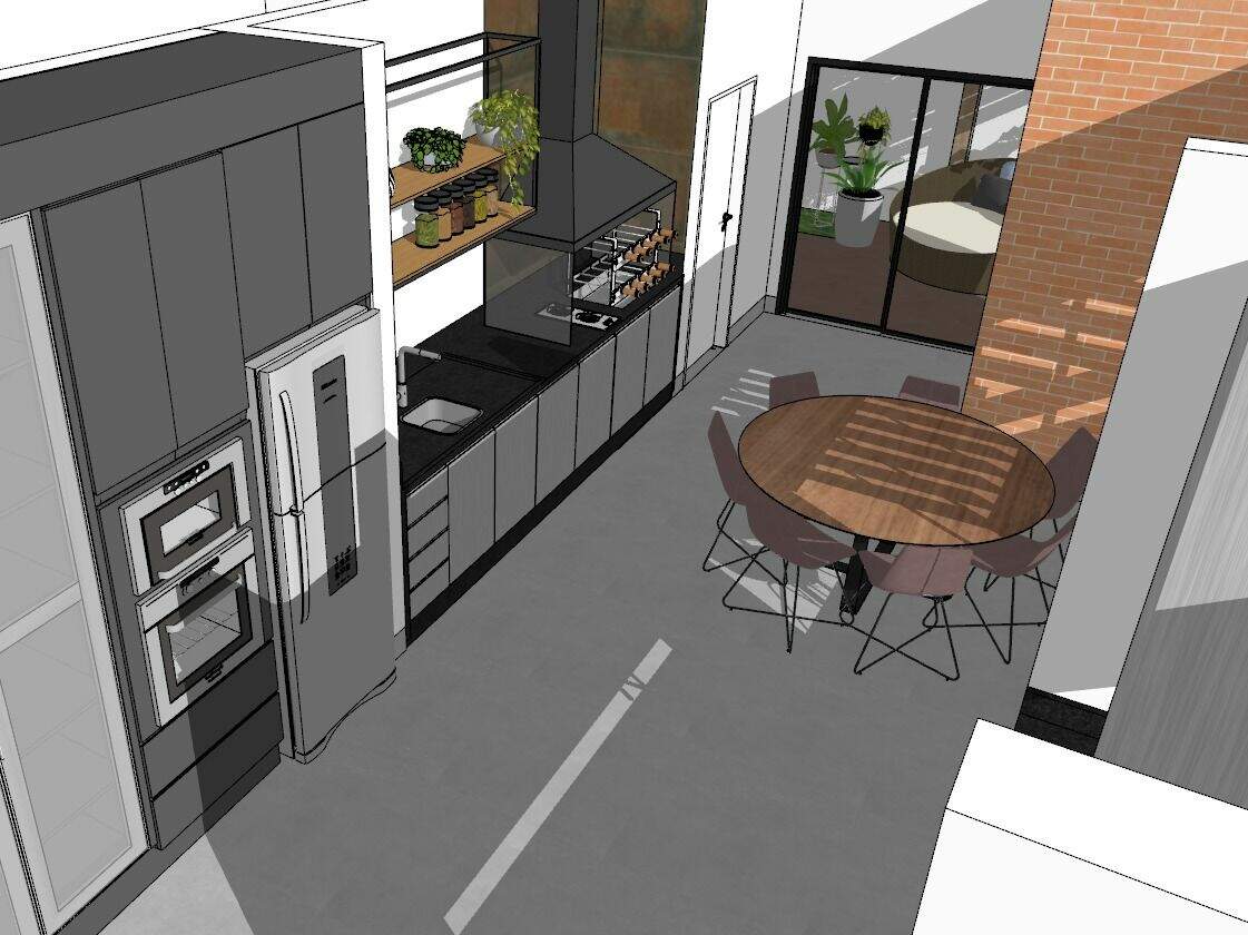 Casa no Residencial Central Parque, em Salto disponível para à venda | Grupo Kaion: Fotos ilustrativas do projeto em 3D