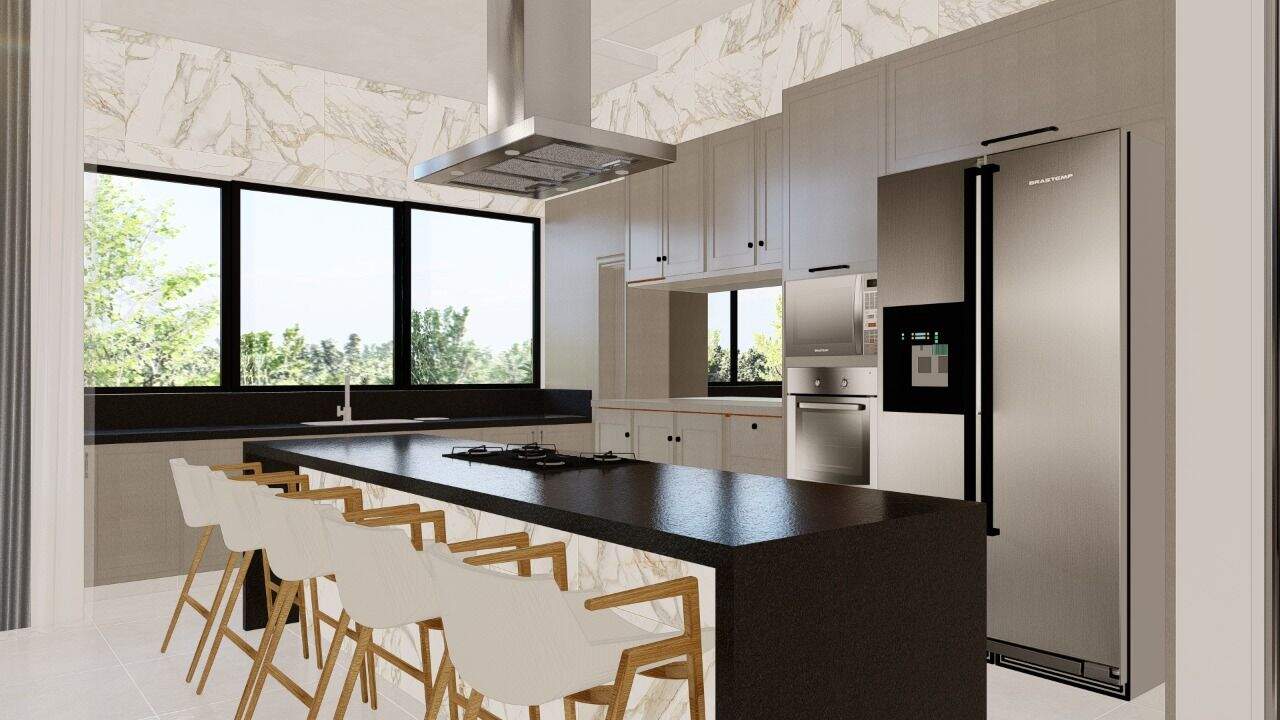 Casa no Residencial Parque Campos de Santo Antônio II, em Itu disponível para à venda | Grupo Kaion: Fotos ilustrativas do projeto em 3D