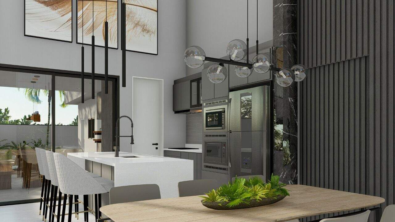 Casa no Condomínio Residencial Una, em Itu disponível para à venda | Grupo Kaion: Fotos meramente ilustrativas do projeto em 3D