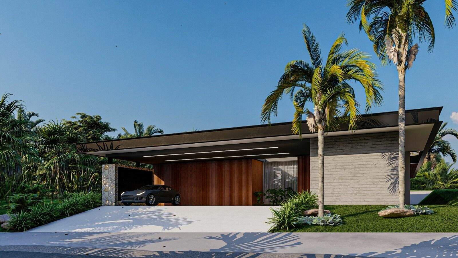 Casa no Residencial Parque Campos de Santo Antônio II, em Itu disponível para à venda | Grupo Kaion: Imagens meramente ilustrativas do projeto em 3D