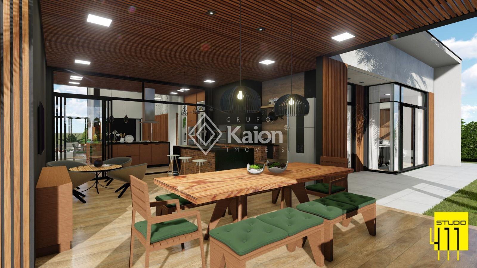 Casa no Terras de Monte Serrat, em Salto disponível para à venda | Grupo Kaion: Fotos meramente ilustrativas do projeto em 3D