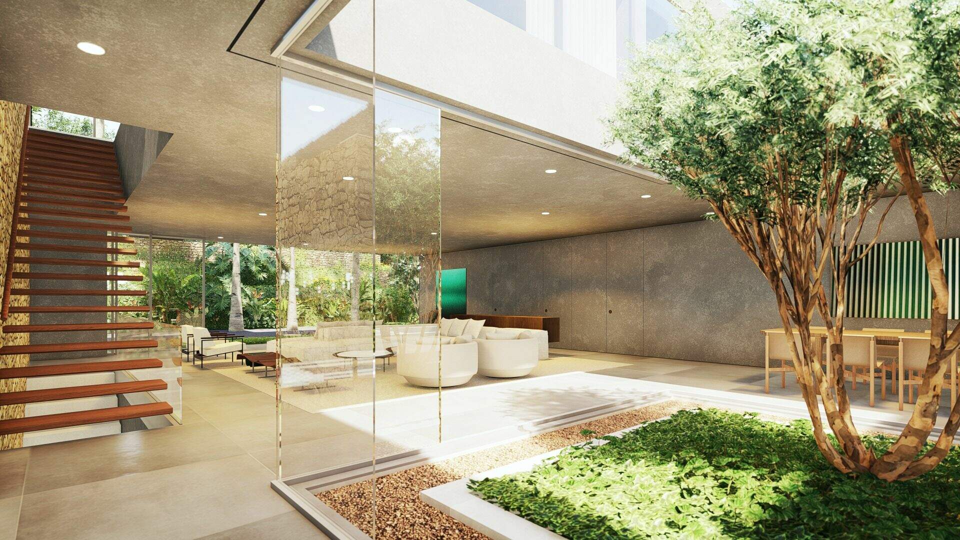 Casa no Condomínio Terras de São José, em Itu disponível para à venda | Grupo Kaion: Fotos ilustrativas do projeto em 3D