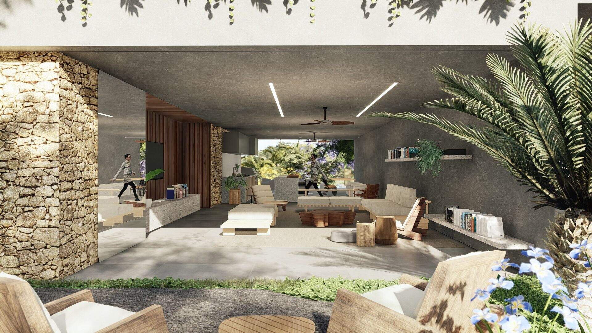 Casa no Condomínio Terras de São José, em Itu disponível para à venda | Grupo Kaion: Fotos ilustrativas do projeto em 3D