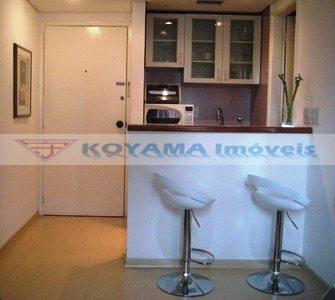 Flat para aluguel no Indianópolis: 