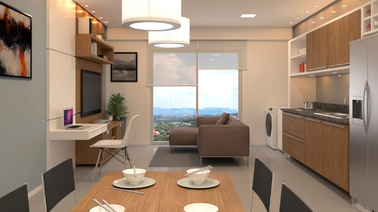 Apartamento à venda com 1 quarto, 35m² - Foto 5