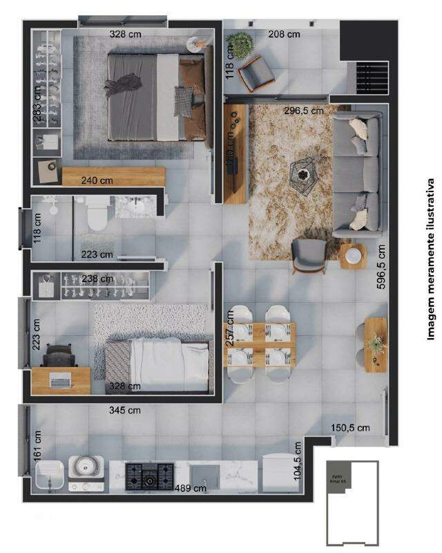 Apartamento à venda no Florestal: 