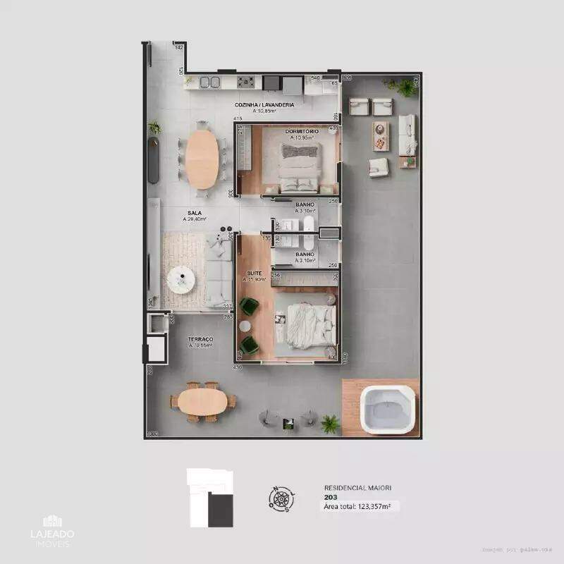 Apartamento à venda com 2 quartos, 86m² - Foto 8