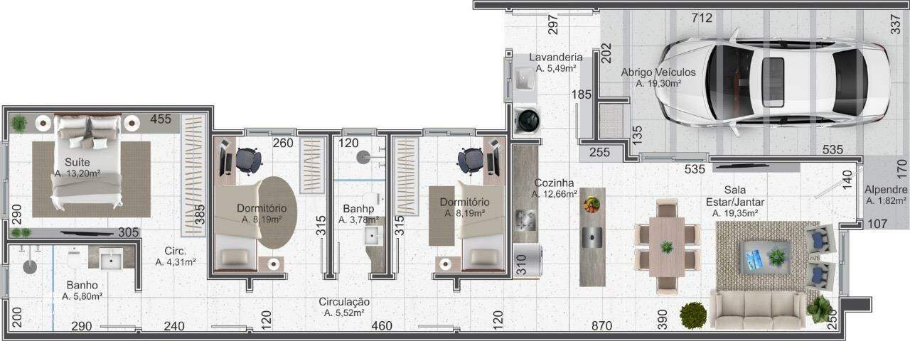 Casa à venda com 3 quartos, 95m² - Foto 5