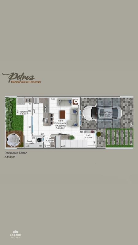 Sobrado à venda no Moinhos D’Água: 