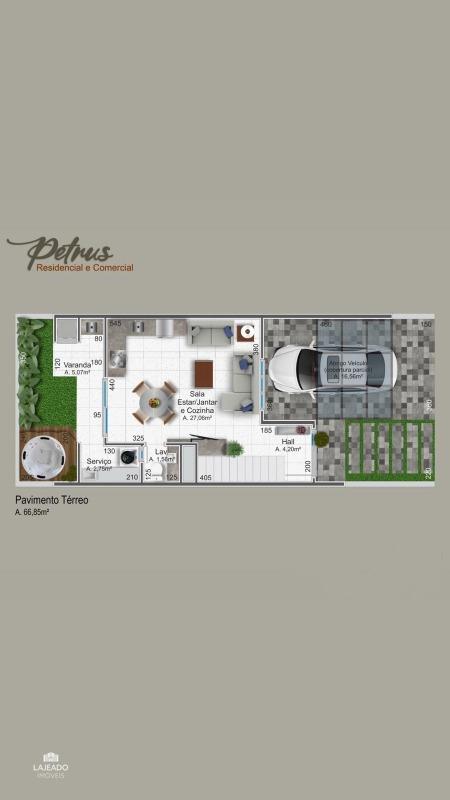 Sobrado à venda no Moinhos D’Água: 