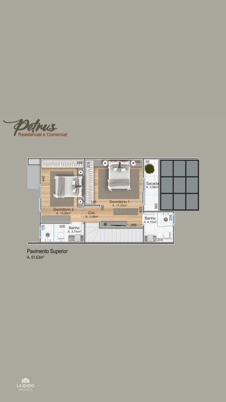 Sobrado à venda no Moinhos D’Água: 