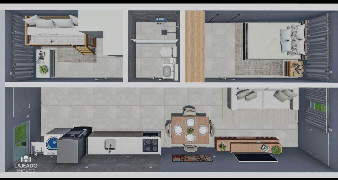 Casa, 2 quartos, 50 m² - Foto 2