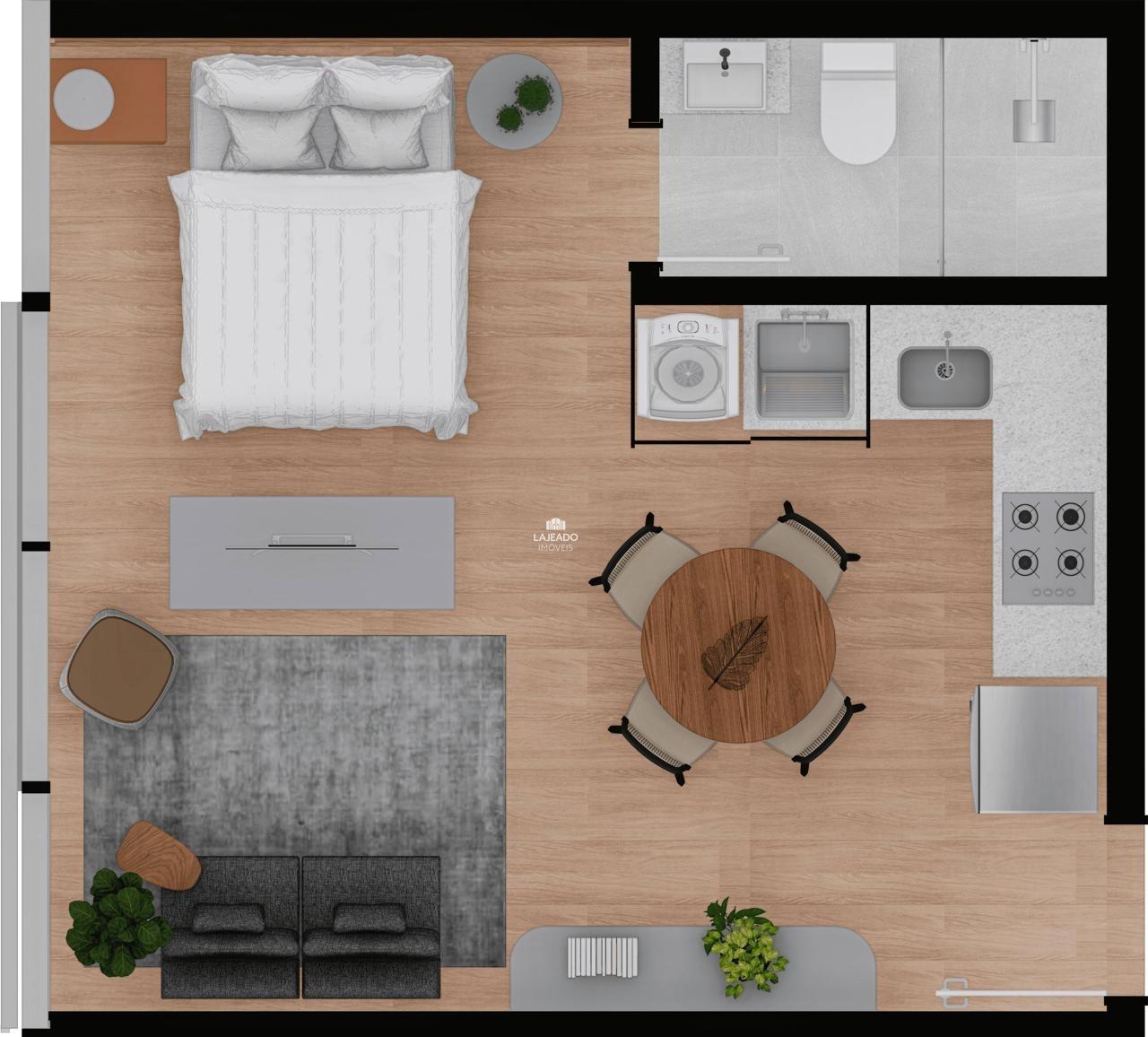 Flat/Apart Hotel, 29 m² - Foto 2