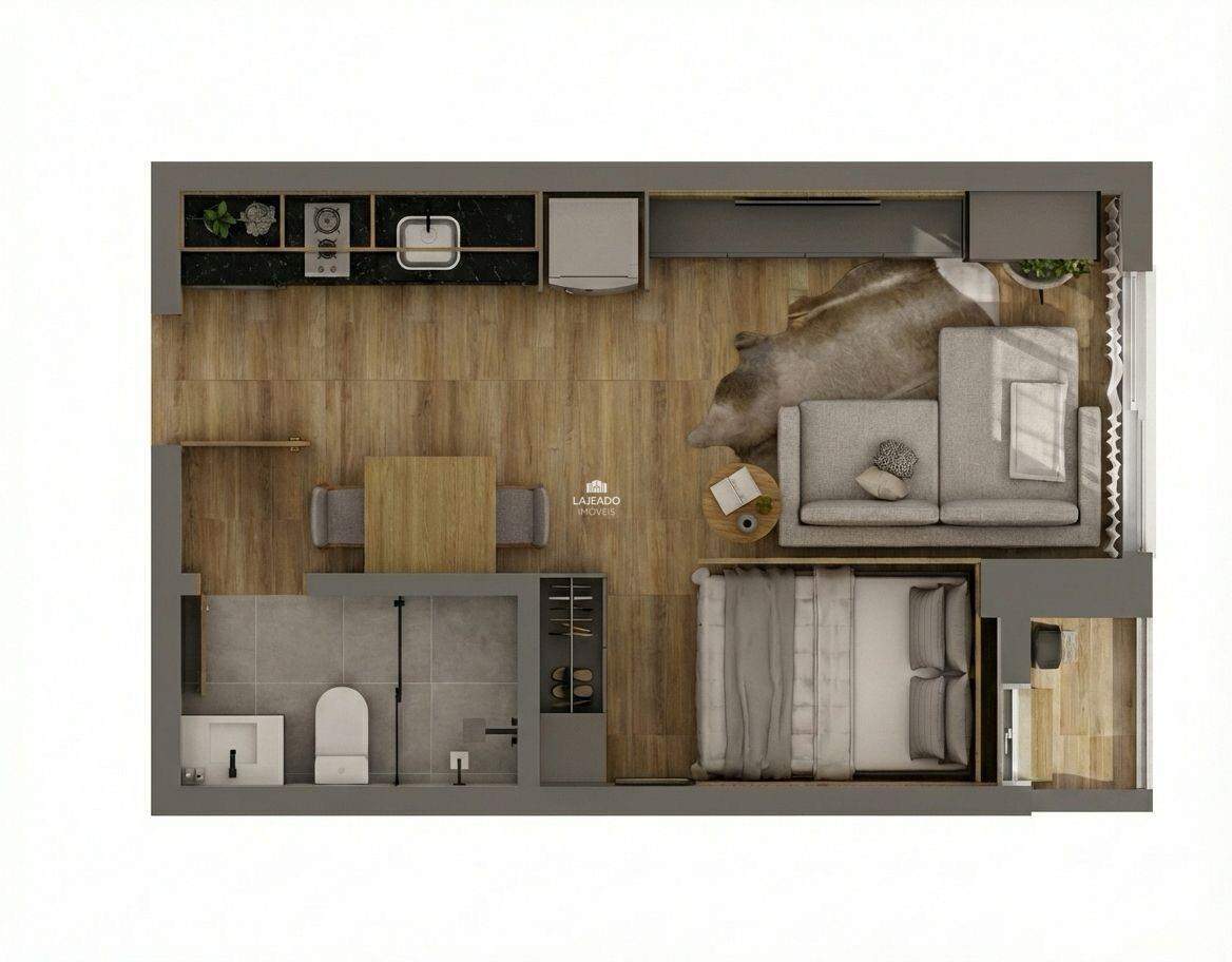 Flat/Apart Hotel, 33 m² - Foto 12