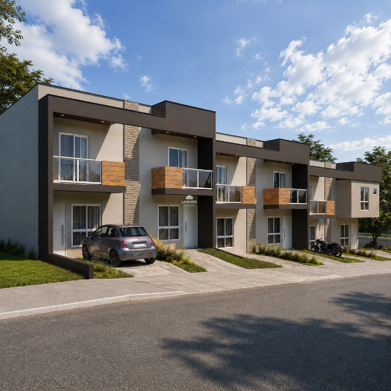 Sobrado, 2 quartos, 72 m² - Foto 1