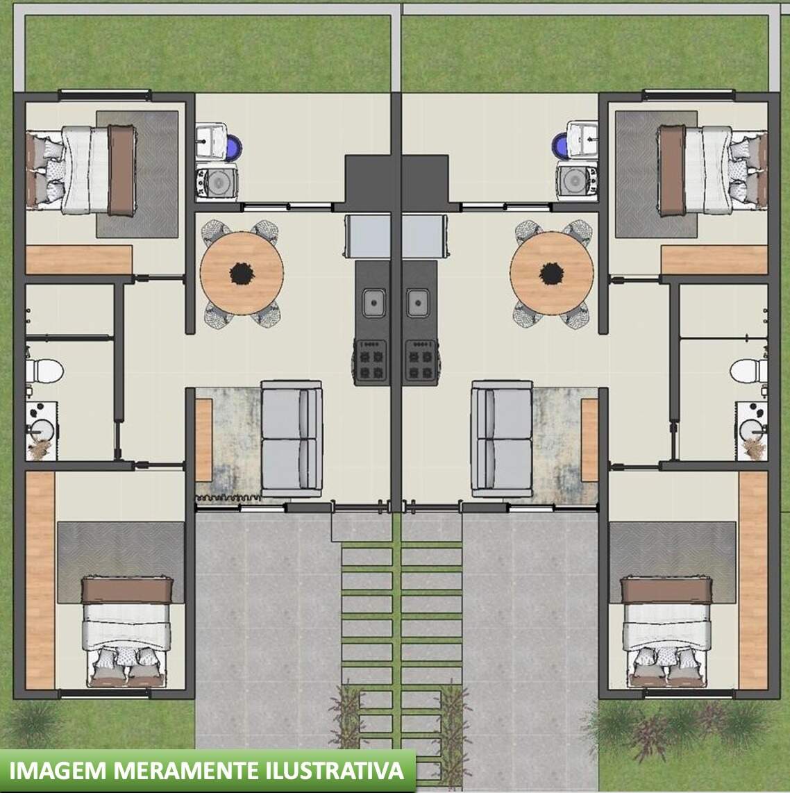 Casa à venda com 2 quartos, 62m² - Foto 3