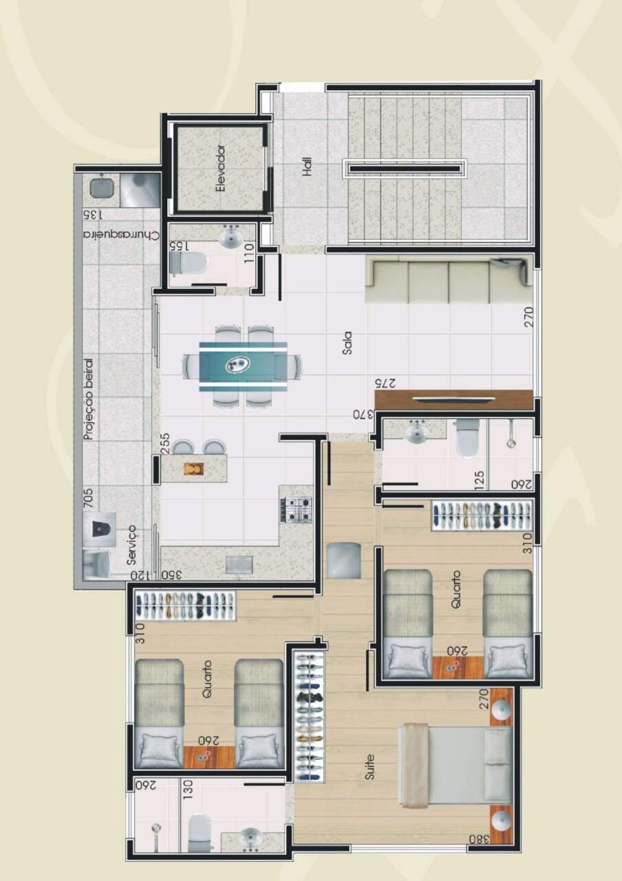 Apartamento à venda no Jaraguá: 
