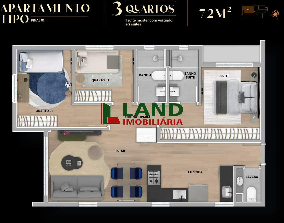 Apartamento à venda no Buritis: 