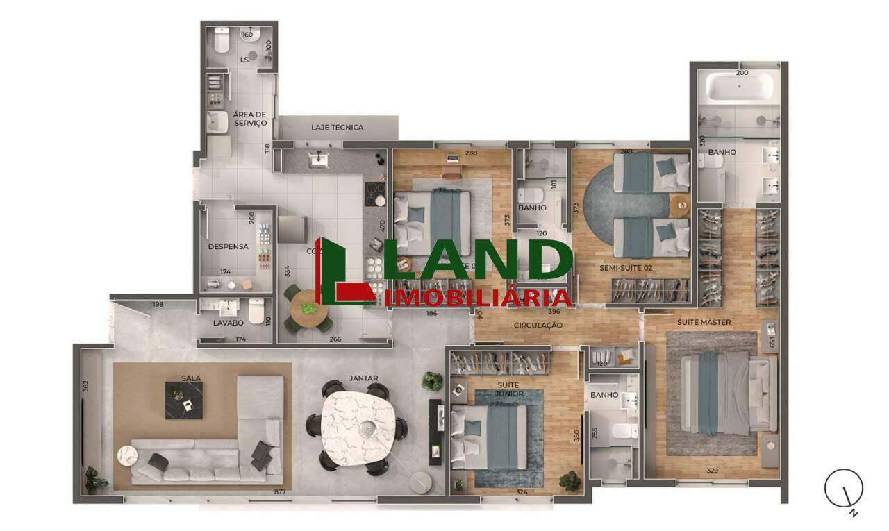Apartamento à venda no Santo Antônio: 