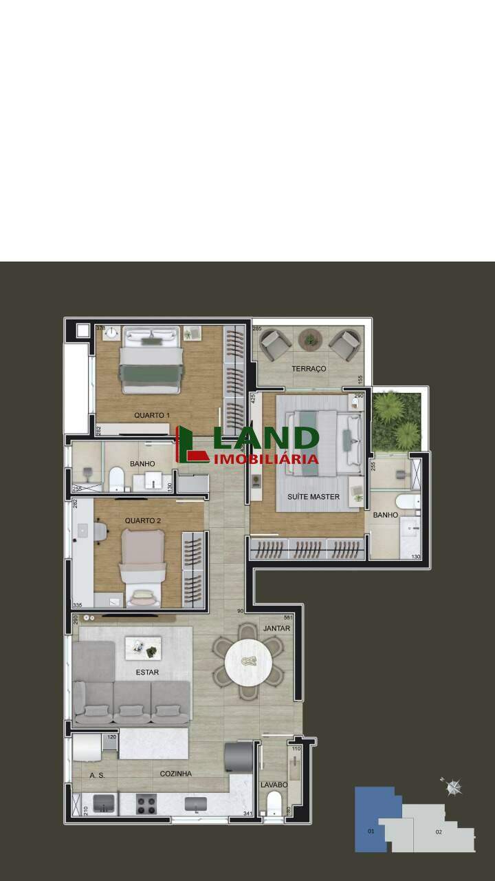 Apartamento à venda no Carmo: 