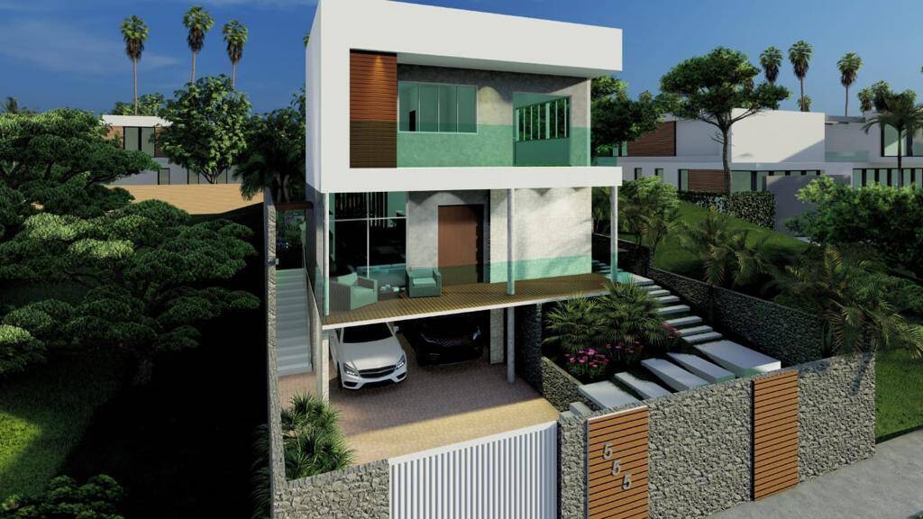 Casa Duplex à venda no Santa Rosa: 
