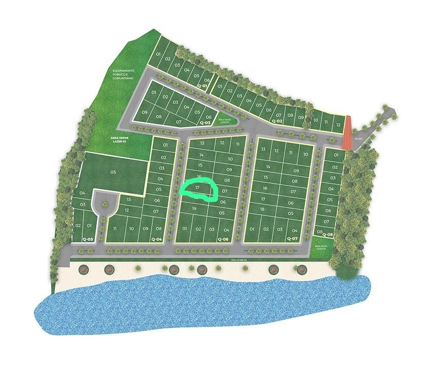 Lote à venda no Carmo do Cajuru: 