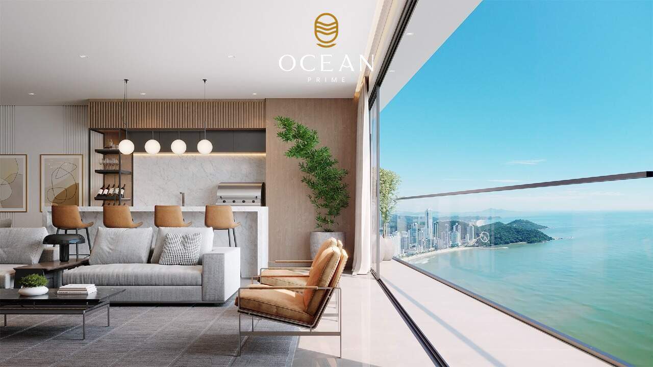 Apartamento no Edifício Harmony Ocean Front na Avenida Atlântica em Balneário Camboriú com 200m²