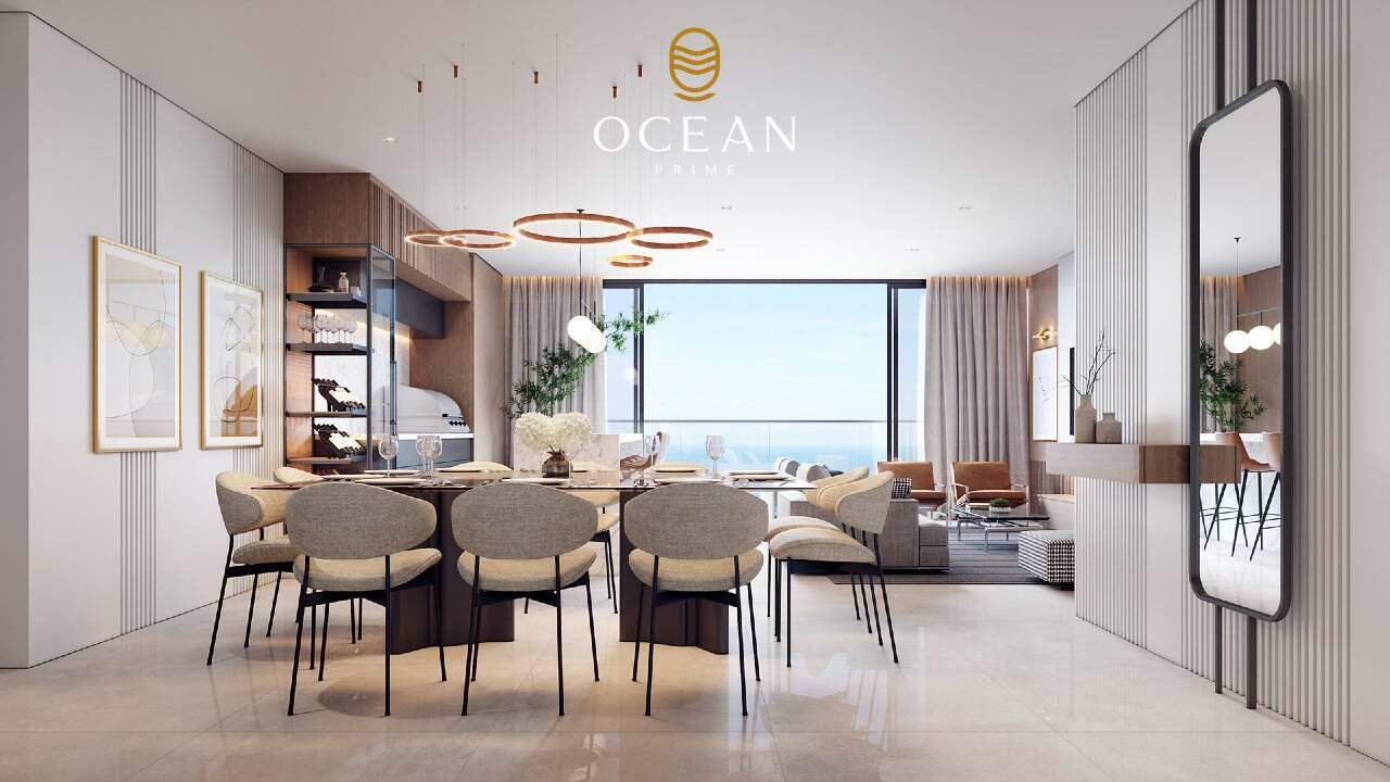Apartamento no Edifício Harmony Ocean Front na Avenida Atlântica em Balneário Camboriú com 200m²