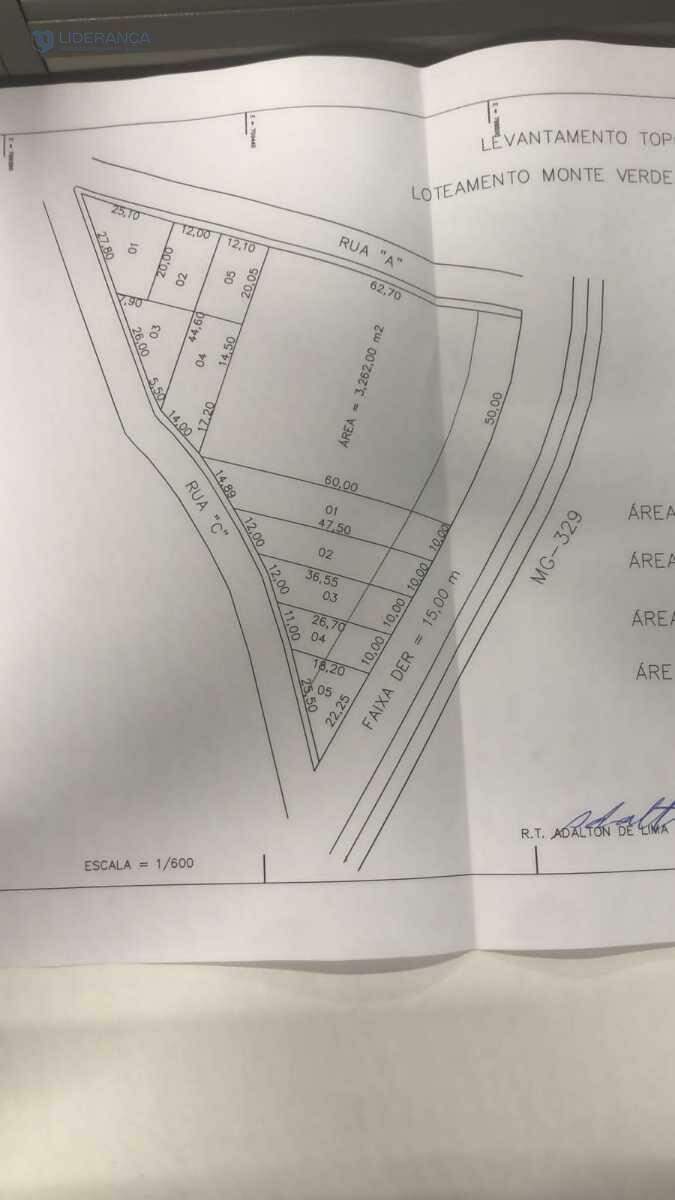 lote à venda no Santo Antônio: 
