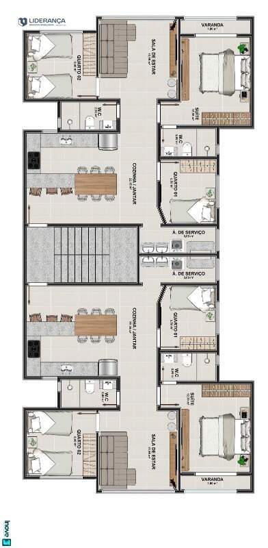 apartamento à venda no dr jacy junqueira: 