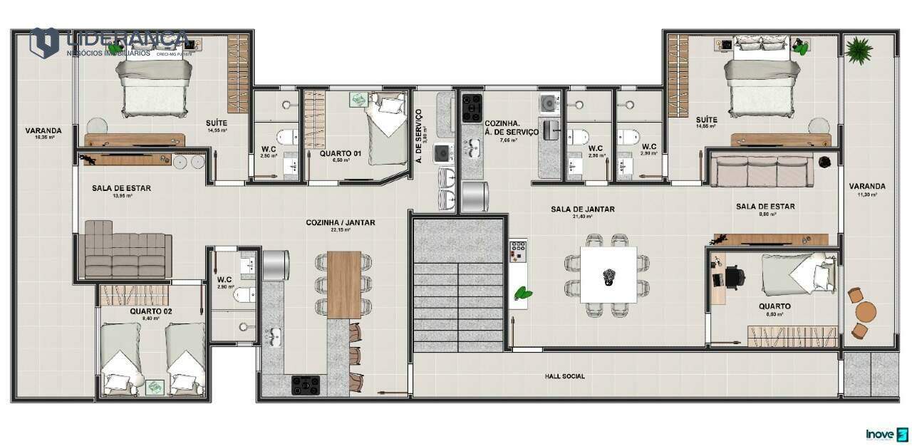apartamento à venda no dr jacy junqueira: 