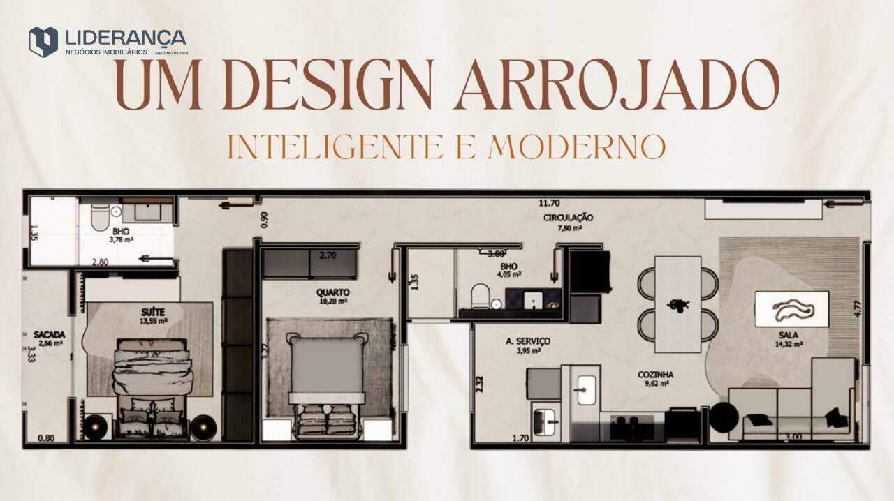 apartamento à venda no Centro: 