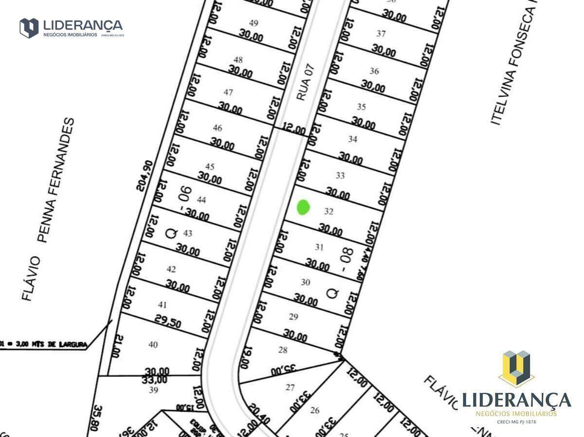 lote à venda no Loteamento Residencial Jardins La vie: 