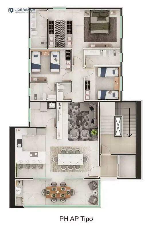 apartamento à venda no Dário Grossi: 