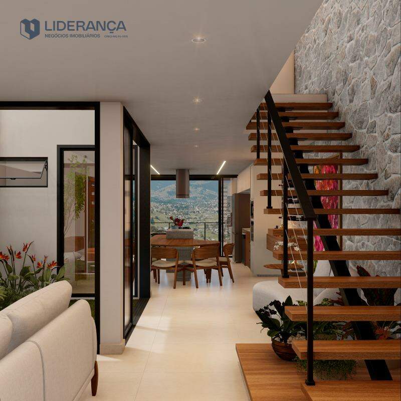 casa geminada à venda no Loteamento Residencial Jardins La vie: 1º pavimento
