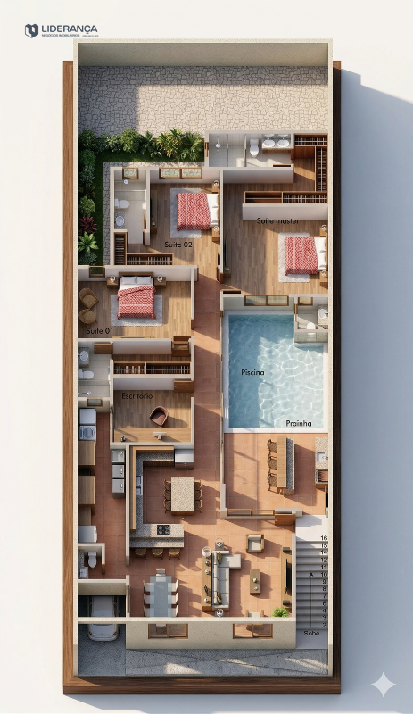 casa à venda no Loteamento Residencial Jardins La vie: 