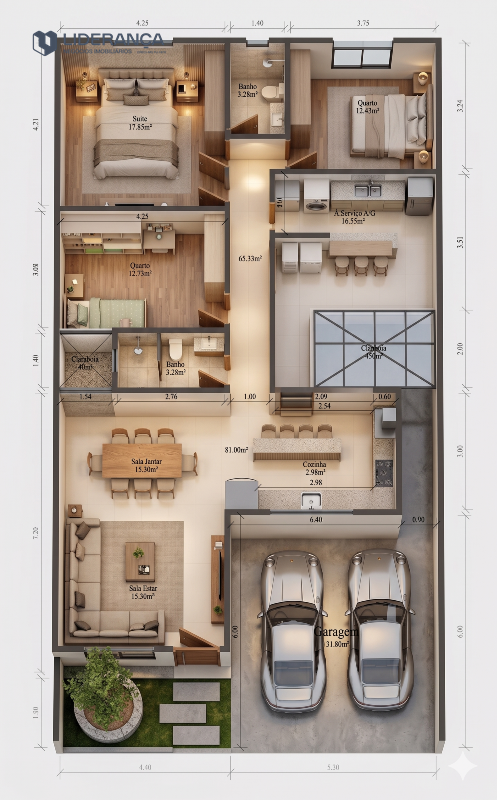 casa à venda no Loteamento Alvorada (Santo Antônio): 