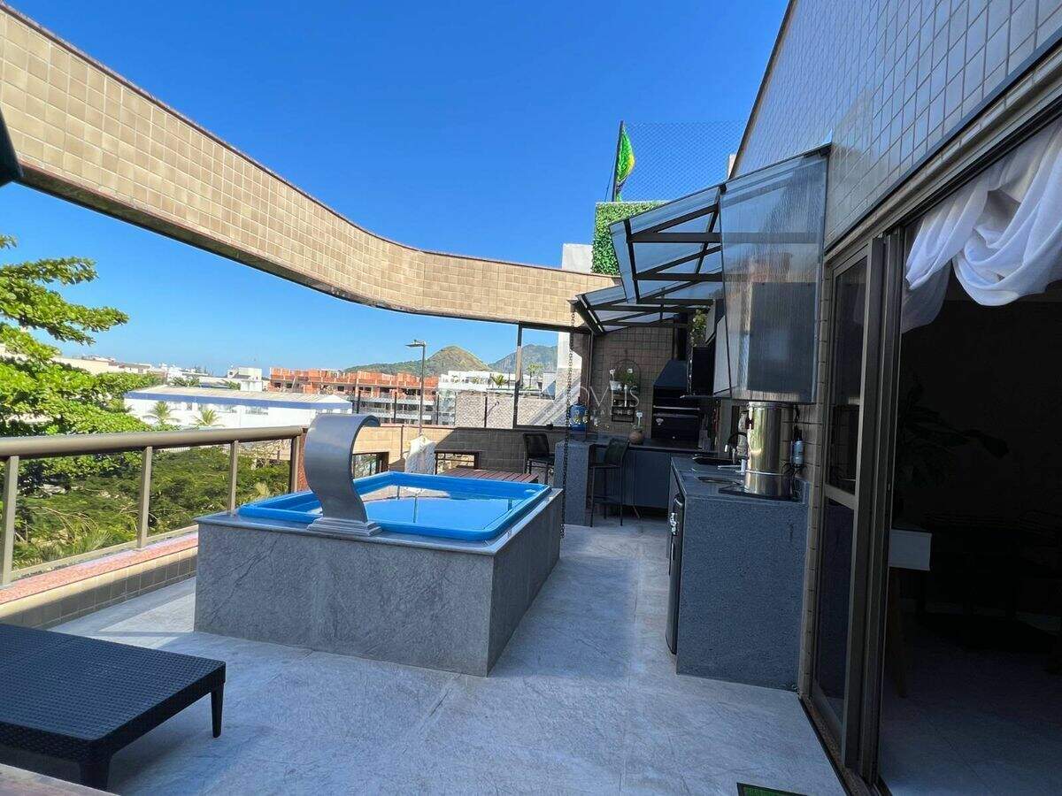 Cobertura no Recreio dos Bandeirantes, Rio de Janeiro - Lioz Imóveis: Cobertura Linear com 4 quartos à Venda, Recreio dos Bandeirantes - Rio de Janeiro