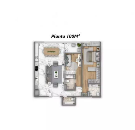 Apartamento à venda com 2 quartos, 100m² - Foto 15