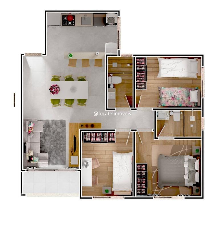 Apartamento à venda no Tirol: 